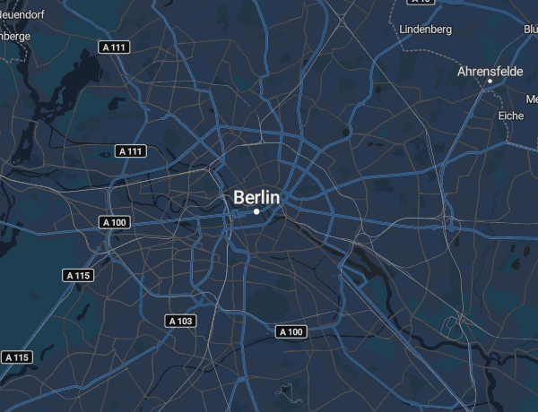 Karte von Berlin